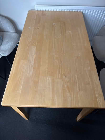 Photo of free Solid wooden table (Stonebridge NW10) #1