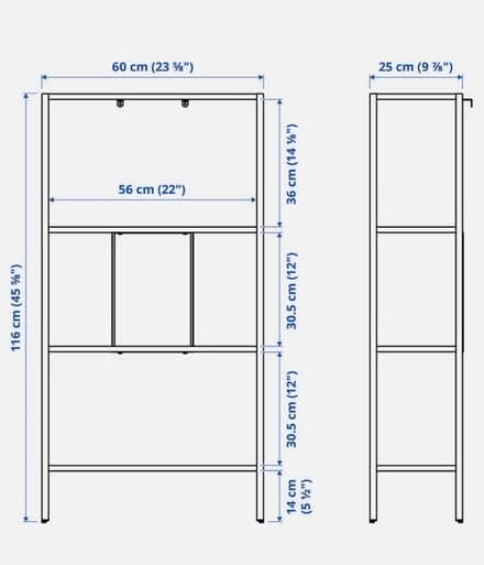 Photo of free Ikea Baggebo Shelf (Combe Down BA2) #3