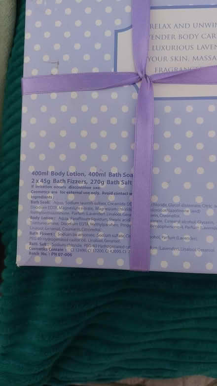 Photo of free Lavender body care set (dorset BH12) #2