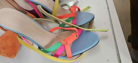 Photo of free Neon strappy sandals (Hook RG27) #1