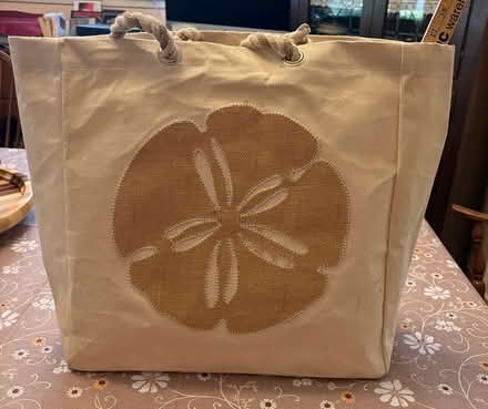 Photo of free Waxed canvas beach bag (North Springfield) #1