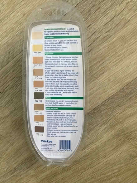 Photo of free Wickes floor repair kit (Harbury CV33) #3