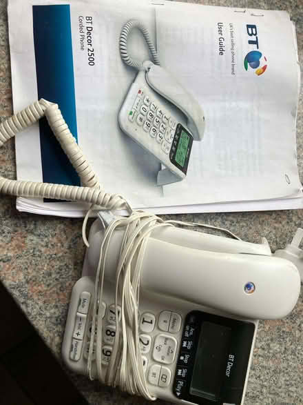 Photo of free Landline telephone handset (Brickhill MK41) #1