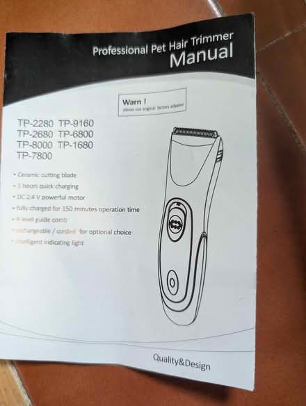Photo of free Pet hair trimmer (Hastings TN34) #2