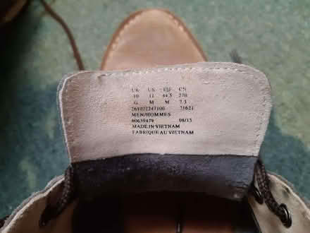 Photo of free Clarks Hinton Rise Desert Boots Size 10 (Bournemouth BH1) #4