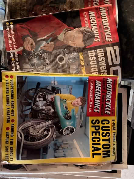 Photo of free Variety of motorcycle magazines (Lower Stondon SG16) #1