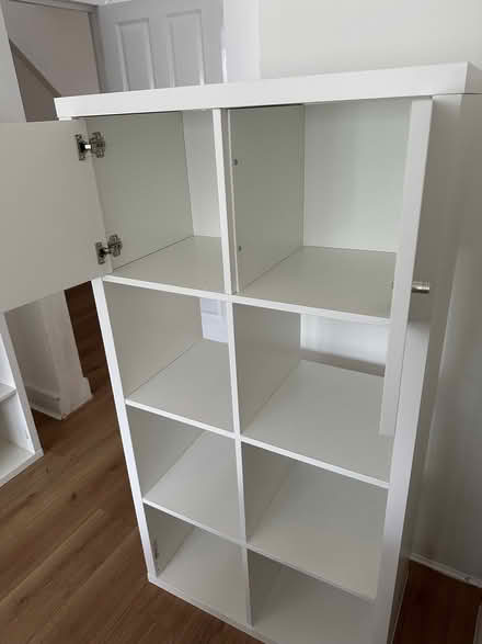 Photo of free Kallax 8 cubes with 2 doors (Fleetville AL4) #1
