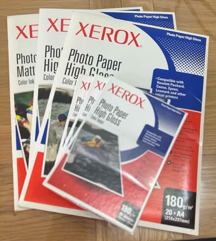 Photo of free Photo paper high gloss (Canterbury area) #1