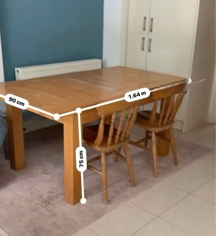 Photo of free Dining table and chairs (Weeke SO22) #4
