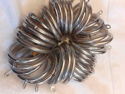 Photo of free Metal curtain rings (Birmingham City Centre B1) #1