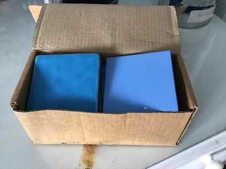 Photo of free Blue ceramic tiles (Warners End Hemel Hempstead) #2