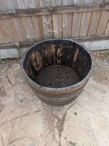 Photo of free Half barrel planter (Castlepoint BH8) #1