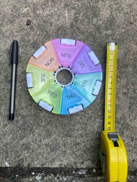 Photo of free Rainbow Weekly Pill Organiser (By Hackney Downs station E5) #1