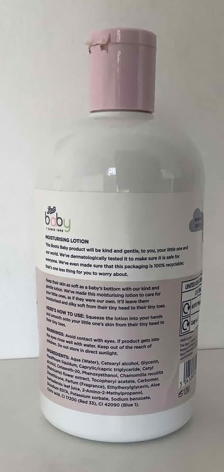 Photo of free Boots Baby Lotion (GMV SE10) #2