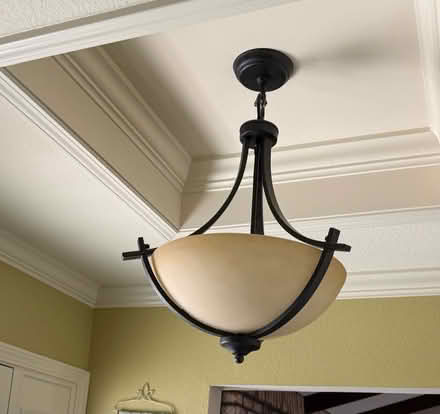 Photo of free Pendant light (Woodland SW side of town) #1