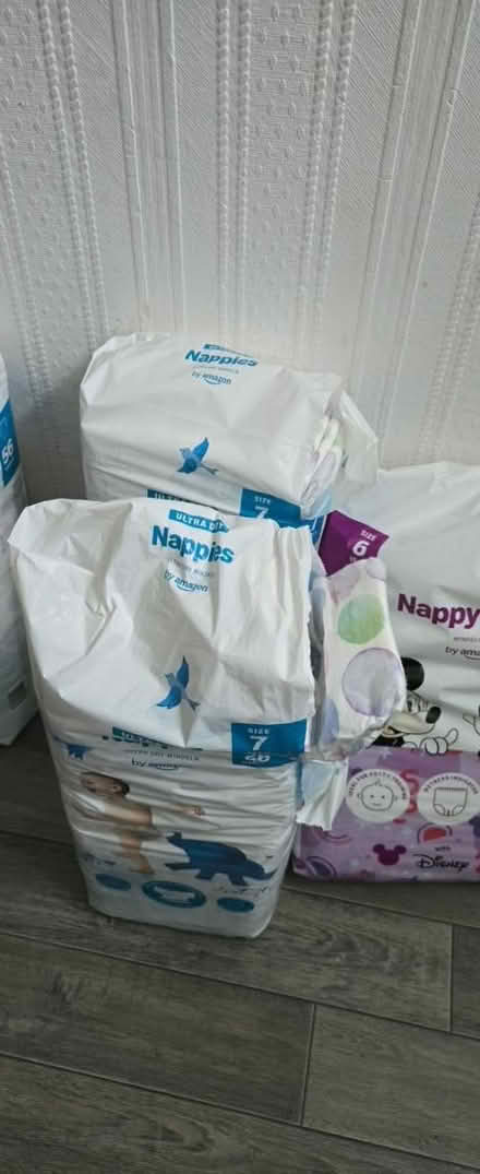 Photo of free Packs of size 6 & 7 nappies (South East London) #2