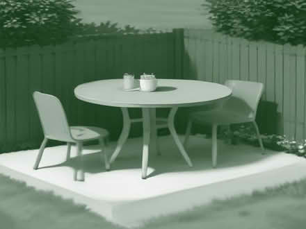 Photo of Small Garden Patio Set (Leicester LE1) #1