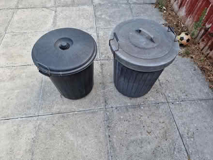 Photo of free two black containers / bins (Sparkhill B11) #3