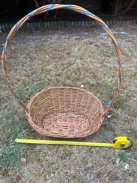 Photo of free Wicker Basket Seeking Porpuse (By Hackney Downs station E5) #1