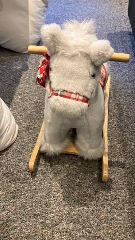 Photo of free Cushions and rocking horse (W6 7PJ) #2