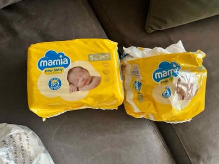 Photo of free size one nappies (Totley - S17) #1