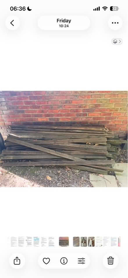 Photo of free Fencing Wood (Bell Bar AL9) #1