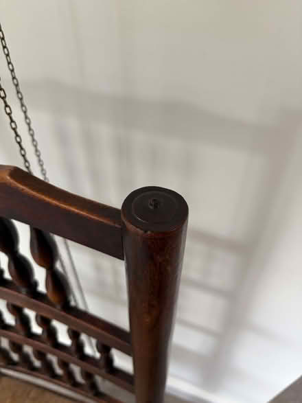 Photo of free 1880's rush seated chair. (Bridgend CF31) #4