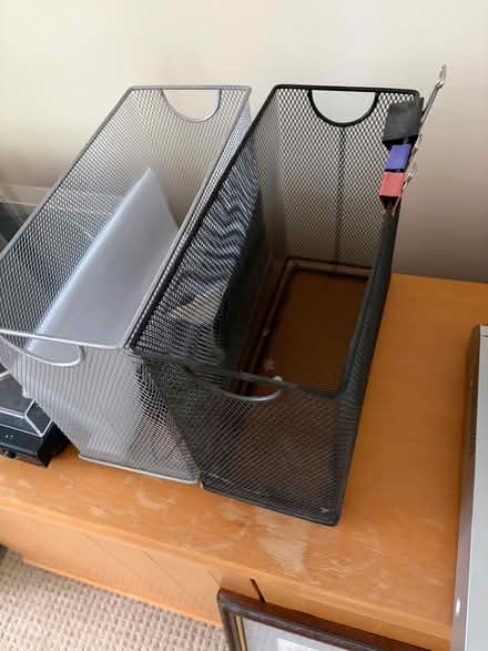 Photo of free Metal filing baskets (Bloxham OX15) #1