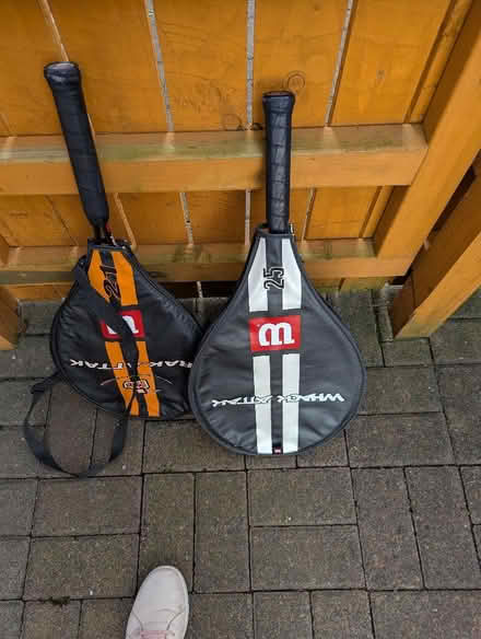 Photo of free 2 junior tennis rackets (Appleby-in-Westmorland CA16) #1