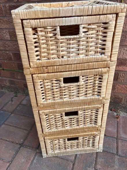 Photo of free Wicker drawer unit (Brickhill MK41) #1