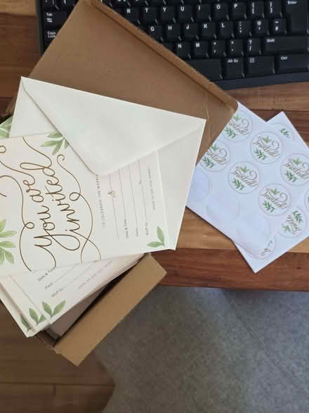Photo of free 45no A5 Wedding Invite Cards (Bengeo SG14) #4