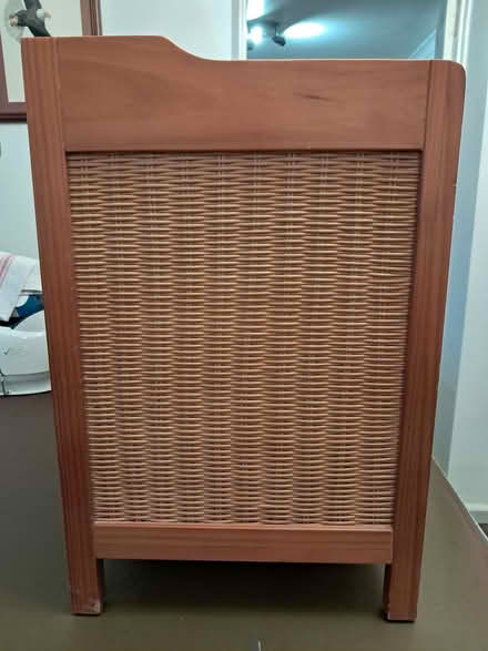 Photo of free Wicker/wooden Storage box (Rugeley WS15) #1