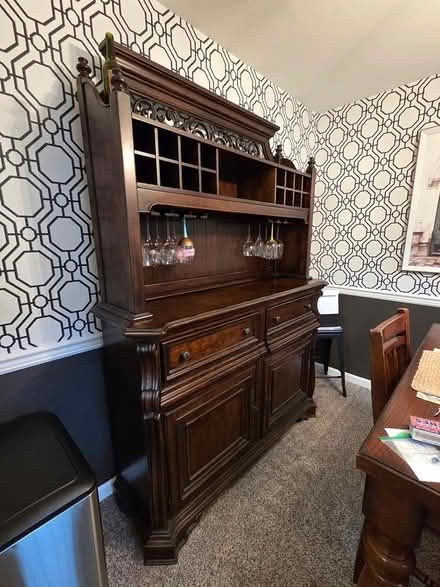 Photo of free Stanley Furniture wine hutch (Port Jefferson Station) #1