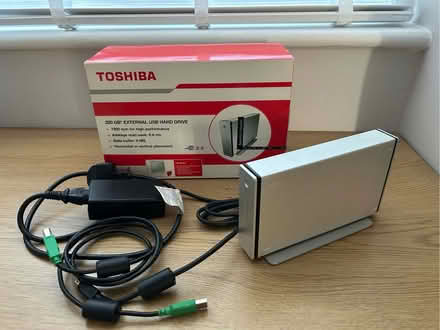 Photo of free 250 GB Toshiba USB Hard Drive (Kensington W8) #2