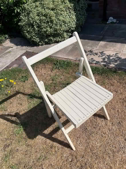 Photo of free Wooden folding chair (Oswestry SY11) #1