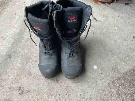 Photo of free RockFall protective boots size 7 UK (Crich DE4) #1