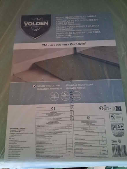 Photo of free underlay for laminate floor (Harpur Hill SK17) #1
