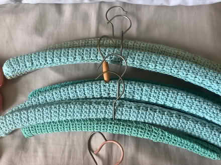 Photo of free Covered hangers,padded and knitted covers , (Cople MK44) #2