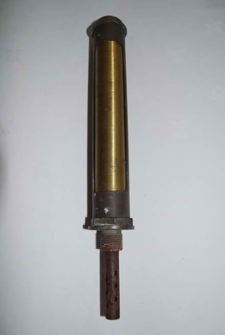 Photo of free Antique 12” Brass Steam Engine Temperature Gauge (The Moravian Settlement DE72) #2