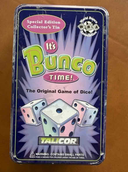 Photo of free Bunco game and accessories (Randolph) #1