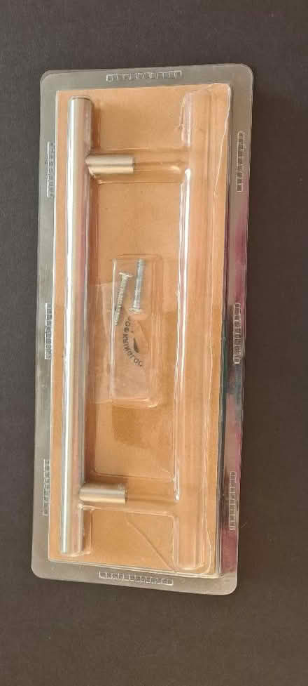 Photo of free 1 brushed nickel effect rod handle (South Queensferry EH30) #1