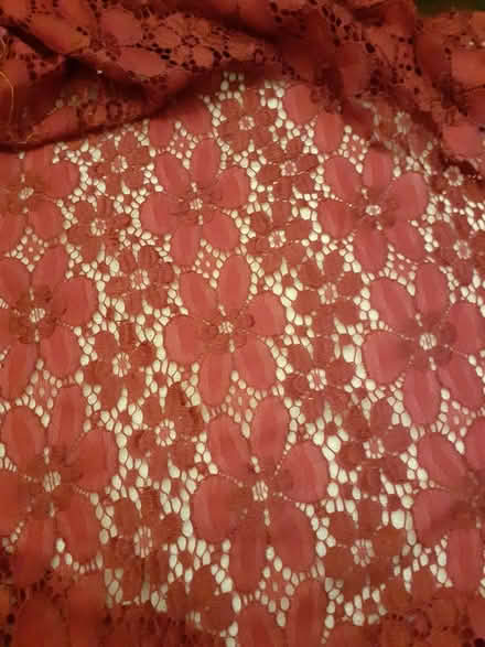 Photo of free Red flower lace (Birmingham City Centre B1) #2