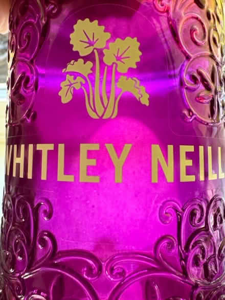 Photo of free Empty purple gin bottle (Darnley G53) #2