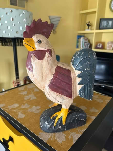 Photo of free Vintage rooster (Can leave on porch) #1