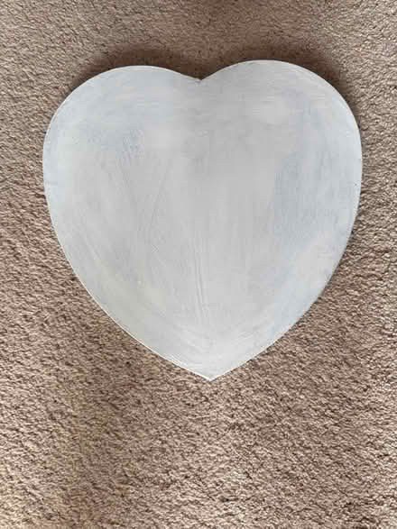 Photo of free Heart shaped canvas (Great Maplestead CO9) #1