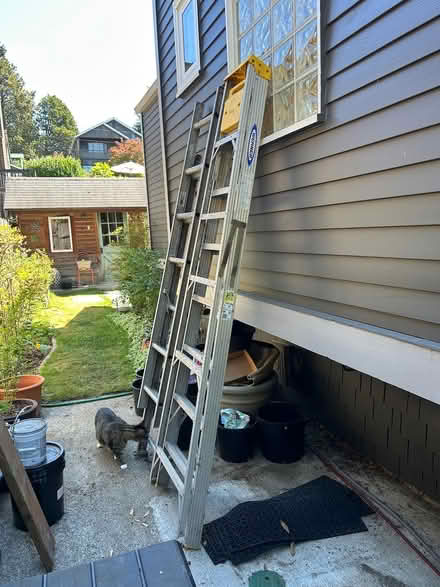 Photo of free Two large exterior ladders (Ballard) #2