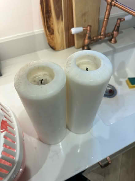 Photo of free 2 large church candles (Sydenham) #2