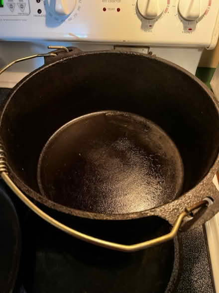 Photo of free Cast Iron Dutch Oven & Cook Book (Woburn near downtown) #3