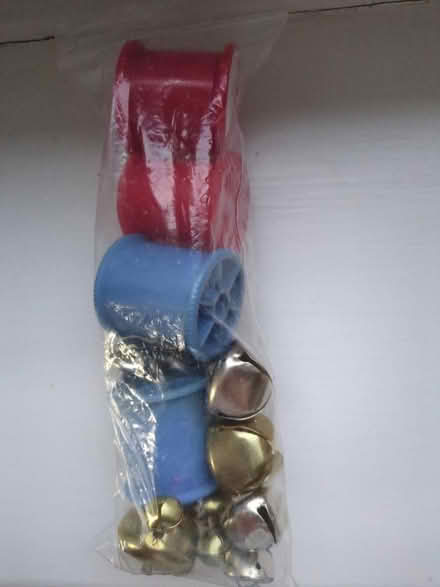 Photo of free Plastic cotton reels & small bells (New Marston OX3) #1