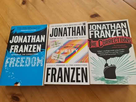Photo of free 3 books by Jonathan Franzen (Hitchin SG5) #1